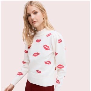 Kate Spade Lips Sweater